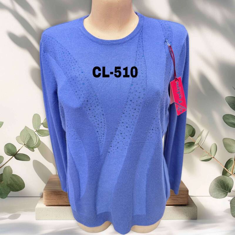 Swetry damskie Roz L-3XL. 1 kolor. Paczka 10 szt